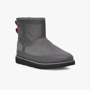 Ugg Classic Mini Urban Tech Waterproof Men All-Weather Boots Grey (0139INTQK)